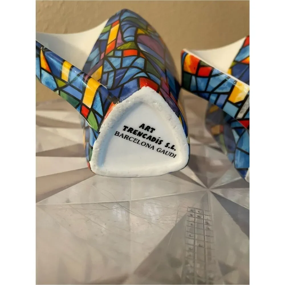 Barcelona Gaudi Mosaic Cappuccino Cups set of 2